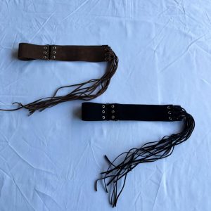 Cinturón Flecos negro